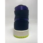 Pkgod Air Jordan 1 High Zoom Air CMFT Black Court Purple Lemon Venom (W)