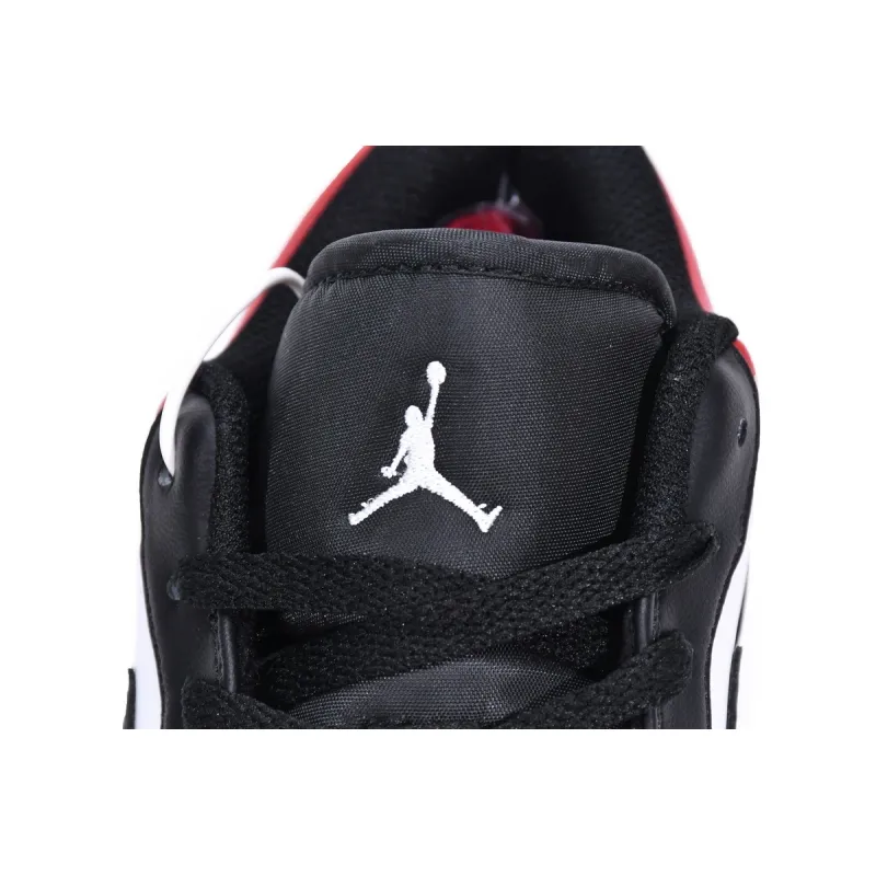 Pkgod Air Jordan 1 Low Bred Toe