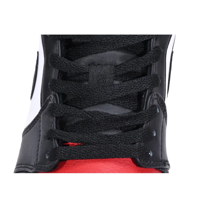 Pkgod Air Jordan 1 Low Bred Toe