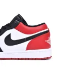 Pkgod Air Jordan 1 Low Bred Toe