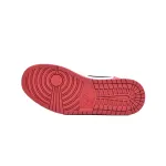 Pkgod Air Jordan 1 Low Bred Toe