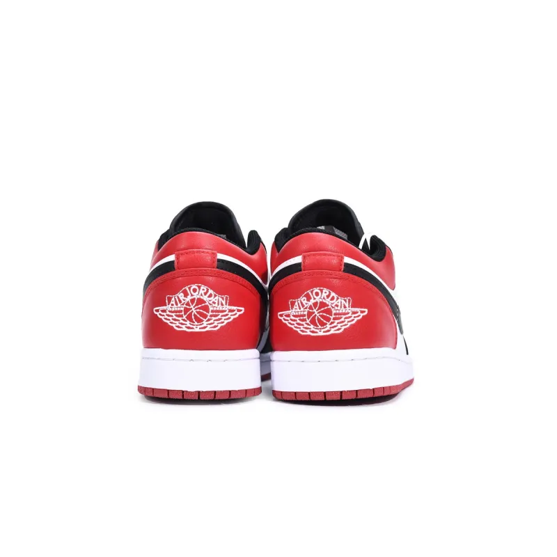 Pkgod Air Jordan 1 Low Bred Toe