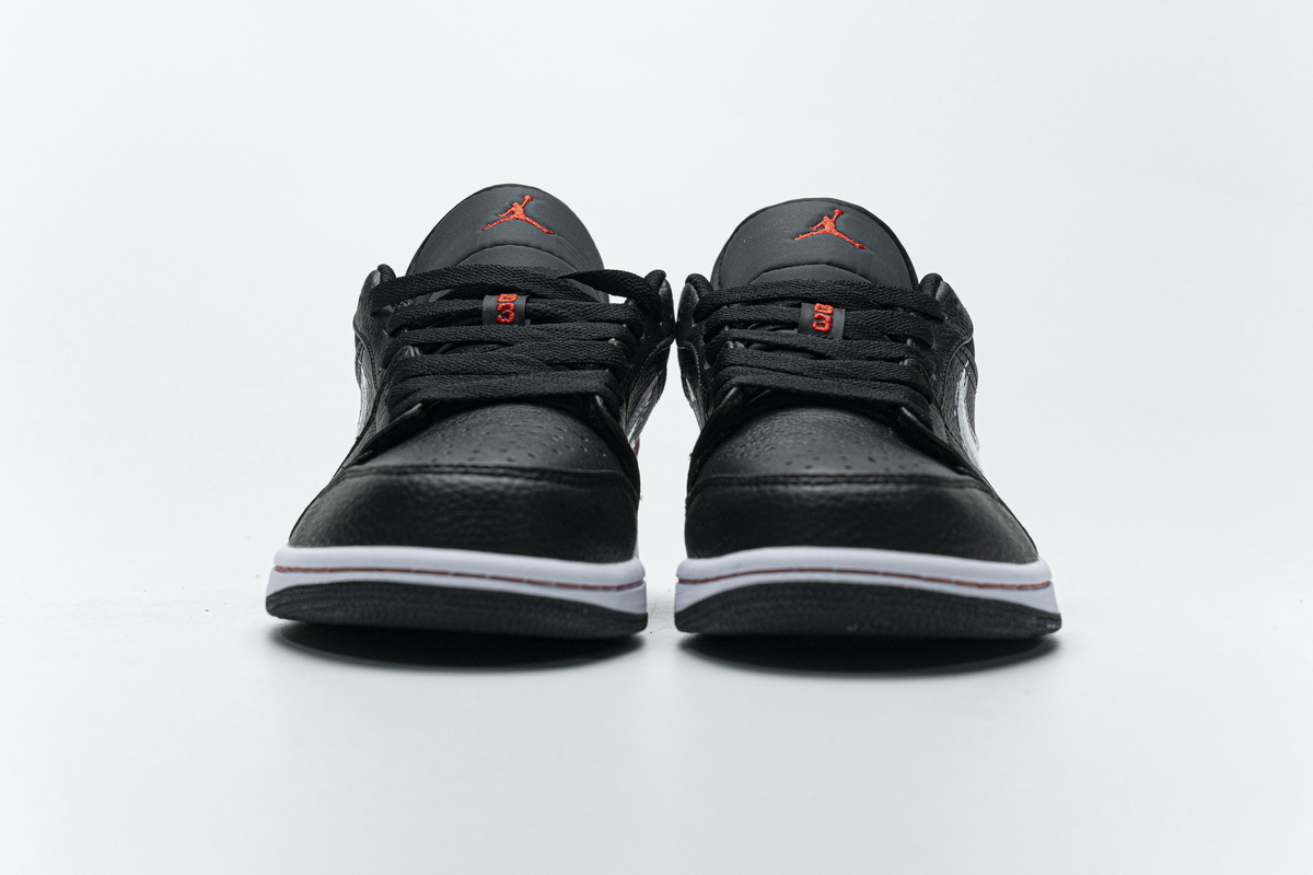 Pkgod Air Jordan 1 Low Brushstroke Swoosh