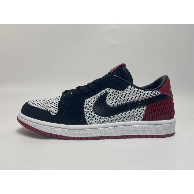 Pkgod Air Jordan 1 Low Flyknit Black Toe