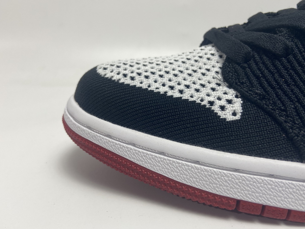 Pkgod Air Jordan 1 Low Flyknit Black Toe