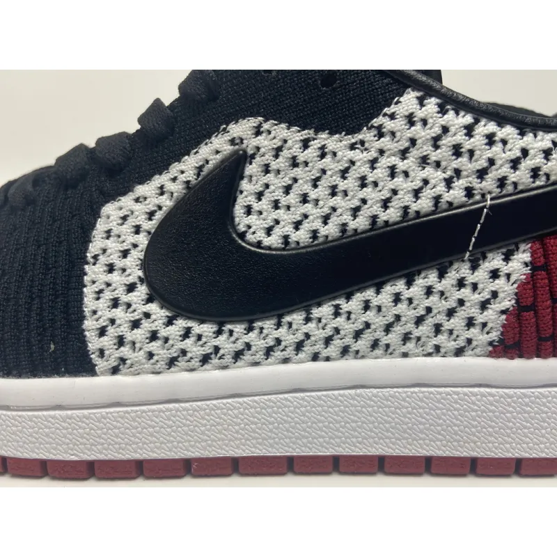 Pkgod Air Jordan 1 Low Flyknit Black Toe