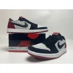 Pkgod Air Jordan 1 Low Flyknit Black Toe