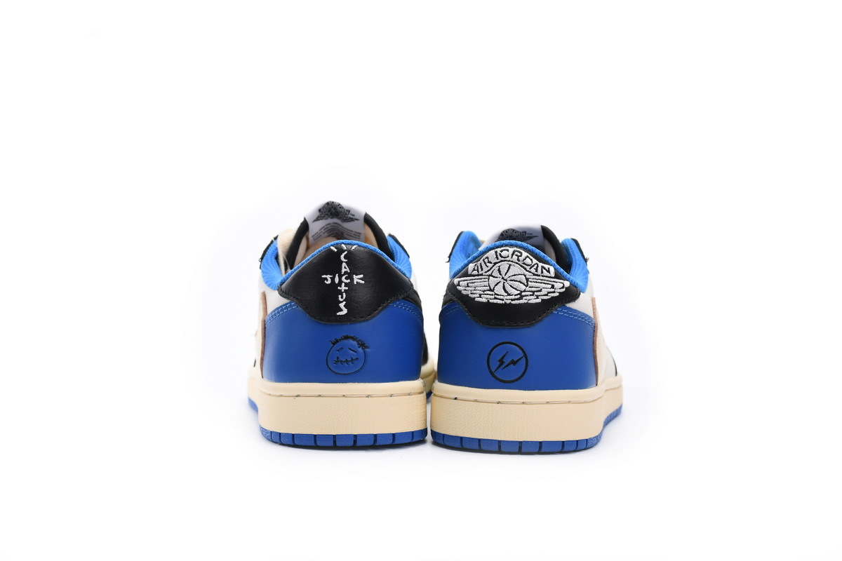  Pkgod Air Jordan 1 Low fragment design x Travis Scott