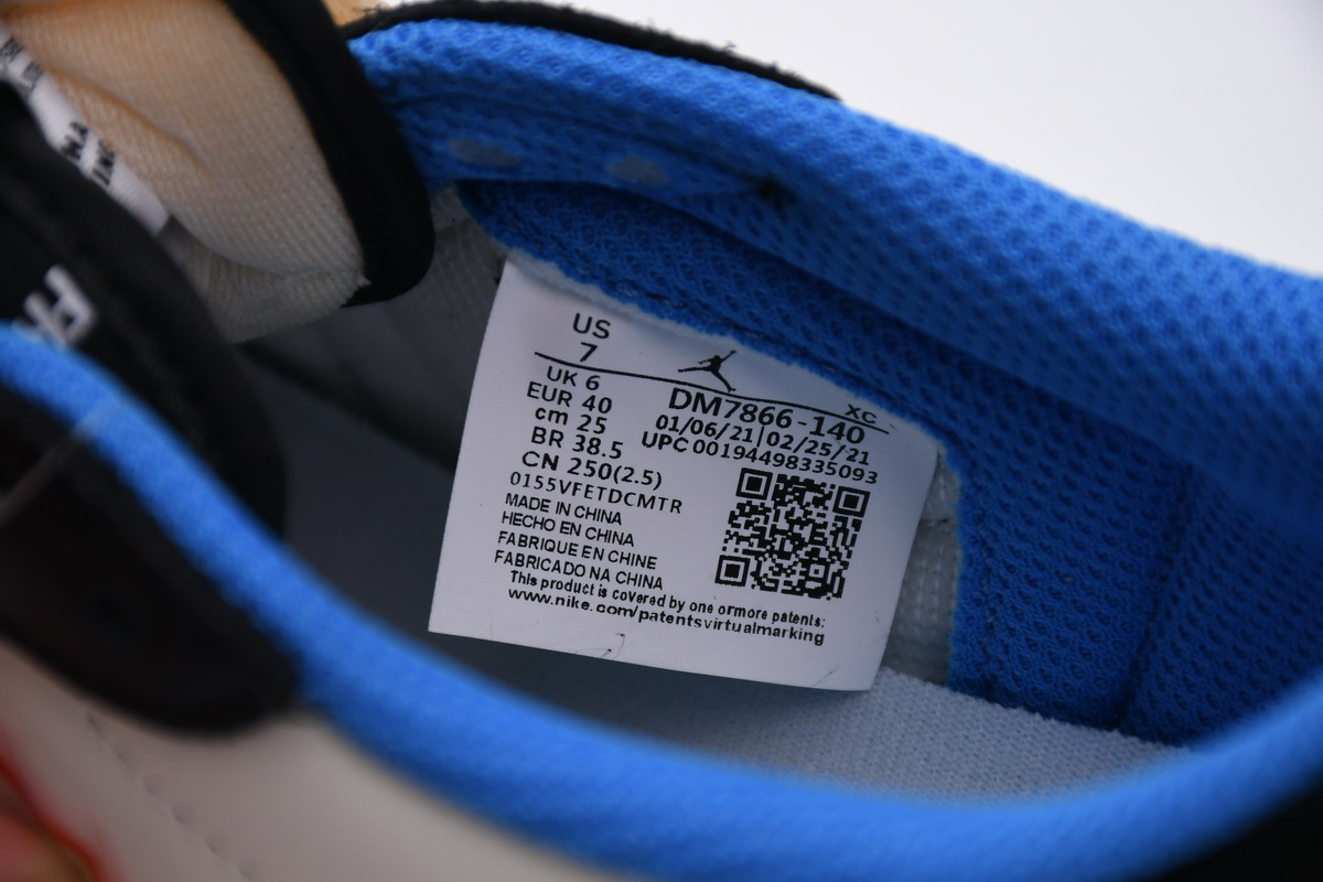 Pkgod Air Jordan 1 Low fragment design x Travis Scott