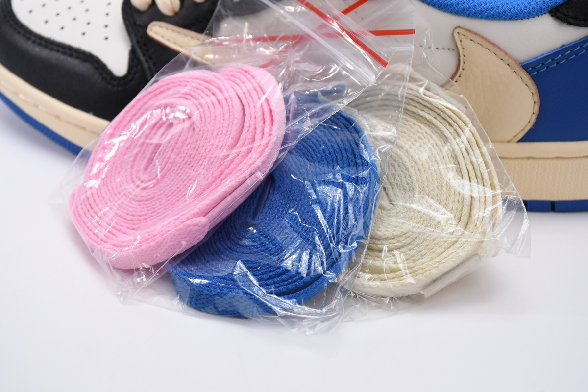  Pkgod Air Jordan 1 Low fragment design x Travis Scott