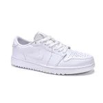 Pkgod Air Jordan 1 Low Golf Triple White