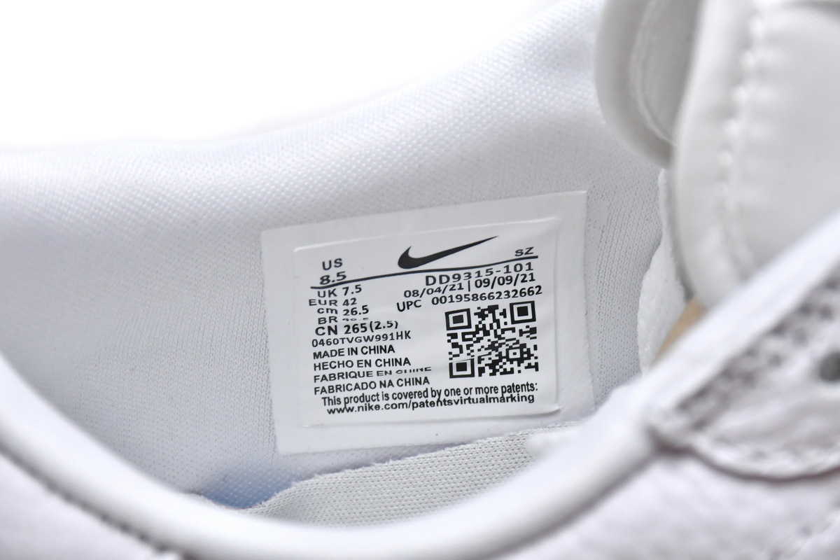     Air Jordan 1 Low Golf Triple White