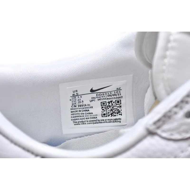 Pkgod Air Jordan 1 Low Golf Triple White