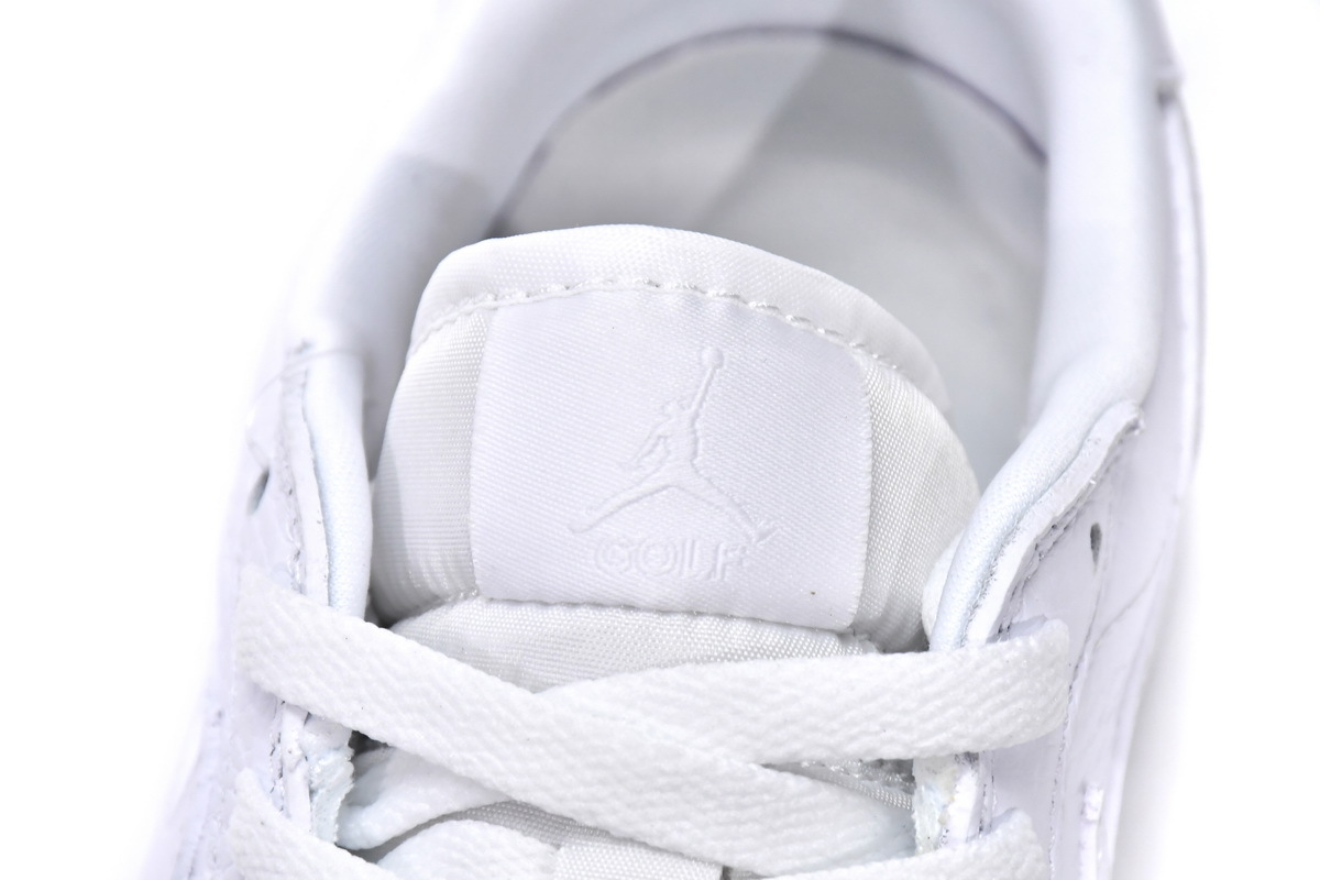     Air Jordan 1 Low Golf Triple White