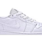 Pkgod Air Jordan 1 Low Golf Triple White