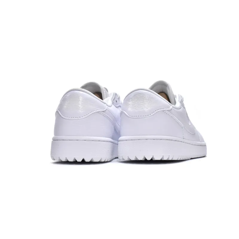 Pkgod Air Jordan 1 Low Golf Triple White