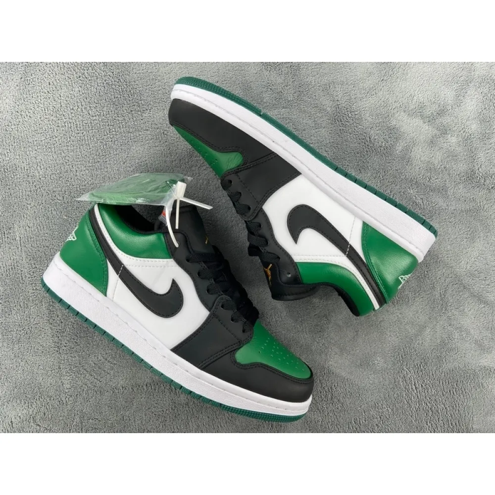 Pkgod Air Jordan 1 Low Green Toe