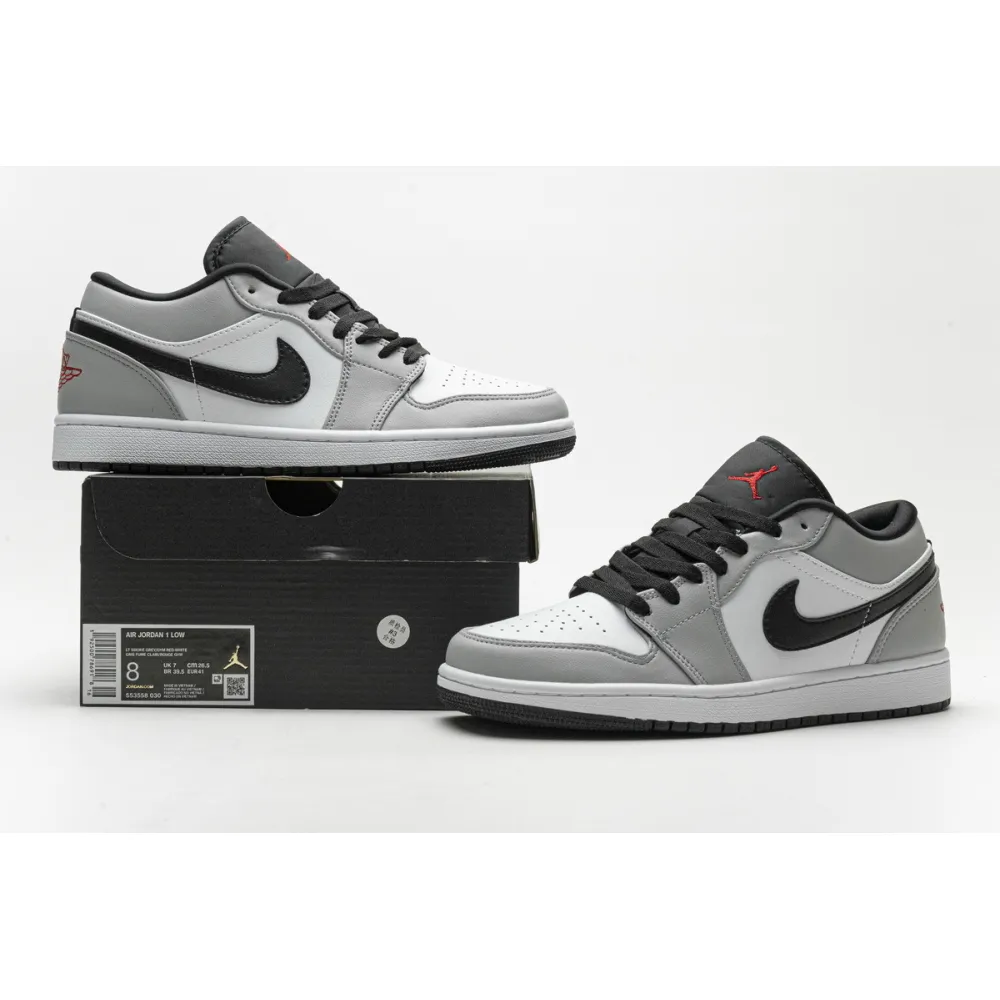 Pkgod Air Jordan 1 Low Light Smoke Grey​