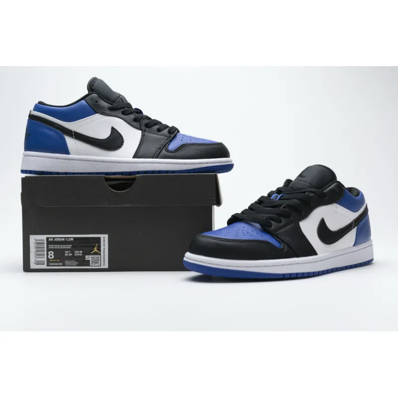 Pkgod Air Jordan 1 Low Royal Toe​