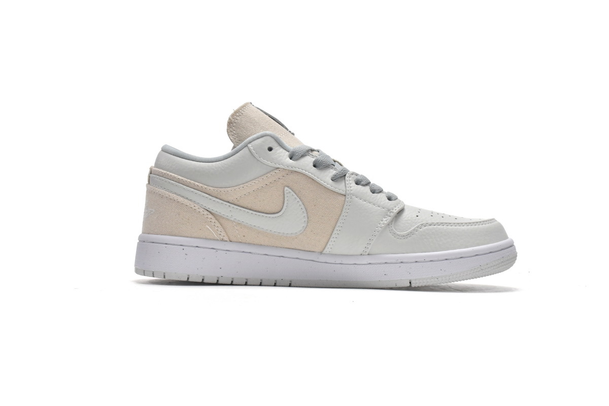     Air Jordan 1 Low Se Canvas Iris Whisper Sail 