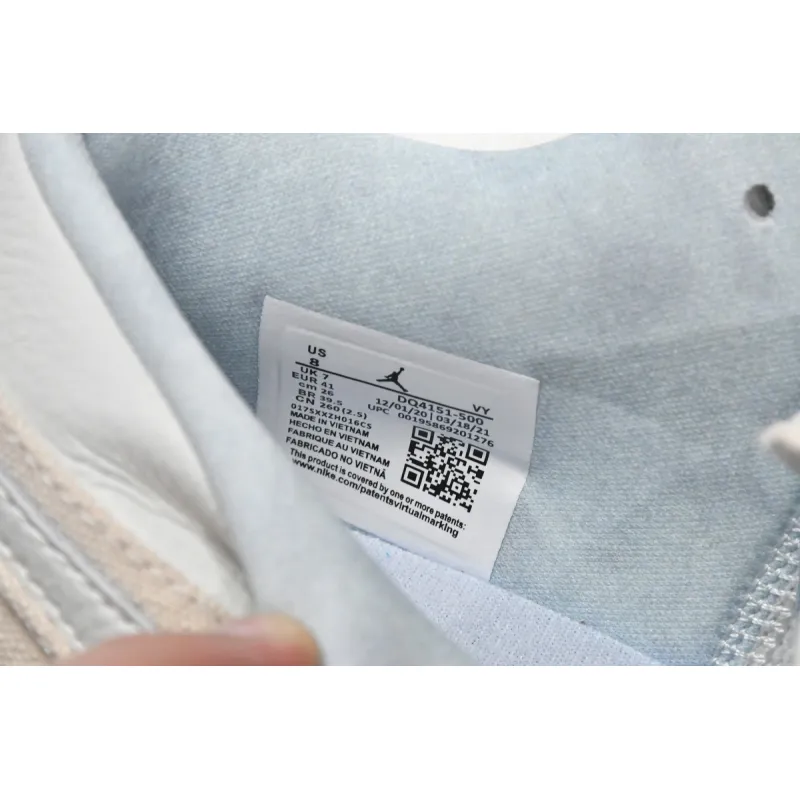 Pkgod Air Jordan 1 Low Se Canvas Iris Whisper Sail 
