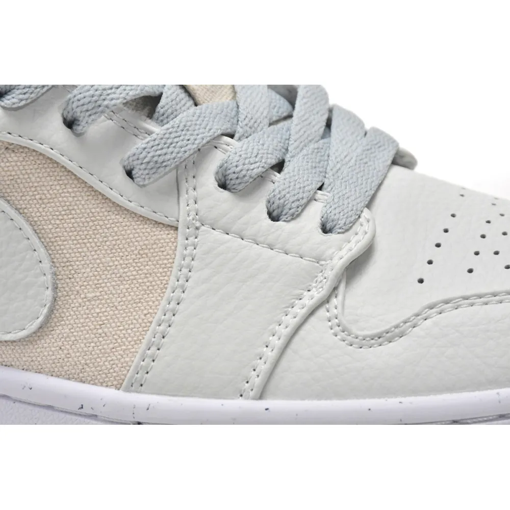 Pkgod Air Jordan 1 Low Se Canvas Iris Whisper Sail 