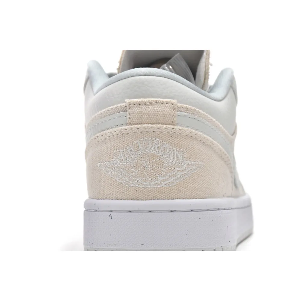 Pkgod Air Jordan 1 Low Se Canvas Iris Whisper Sail 