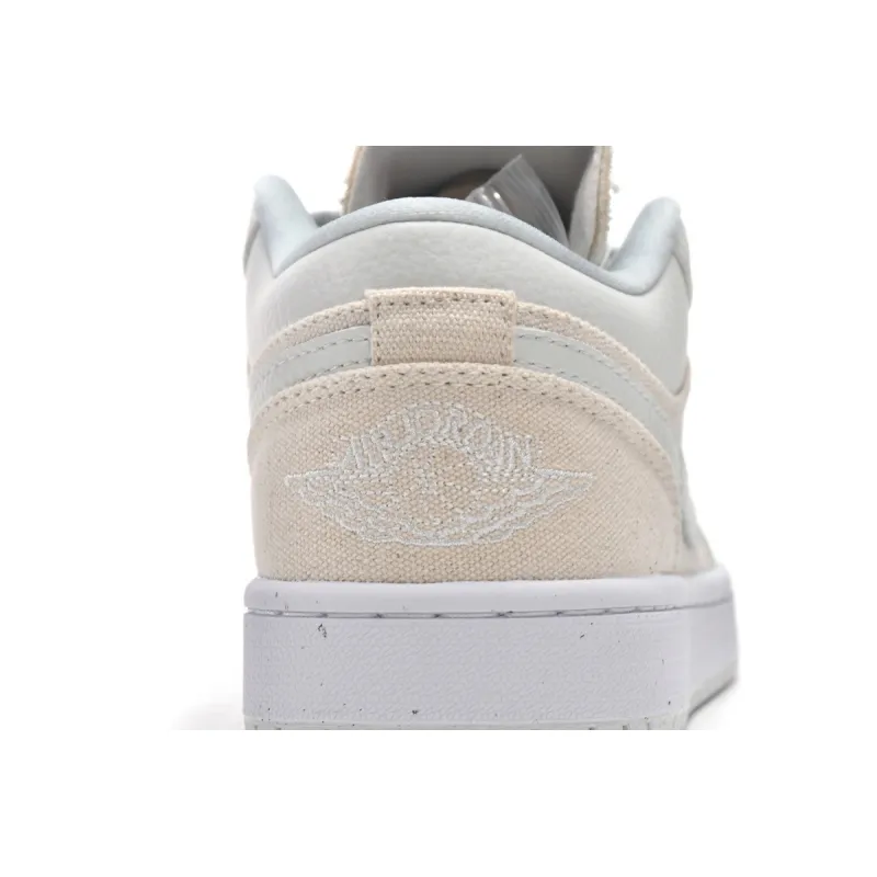 Pkgod Air Jordan 1 Low Se Canvas Iris Whisper Sail 
