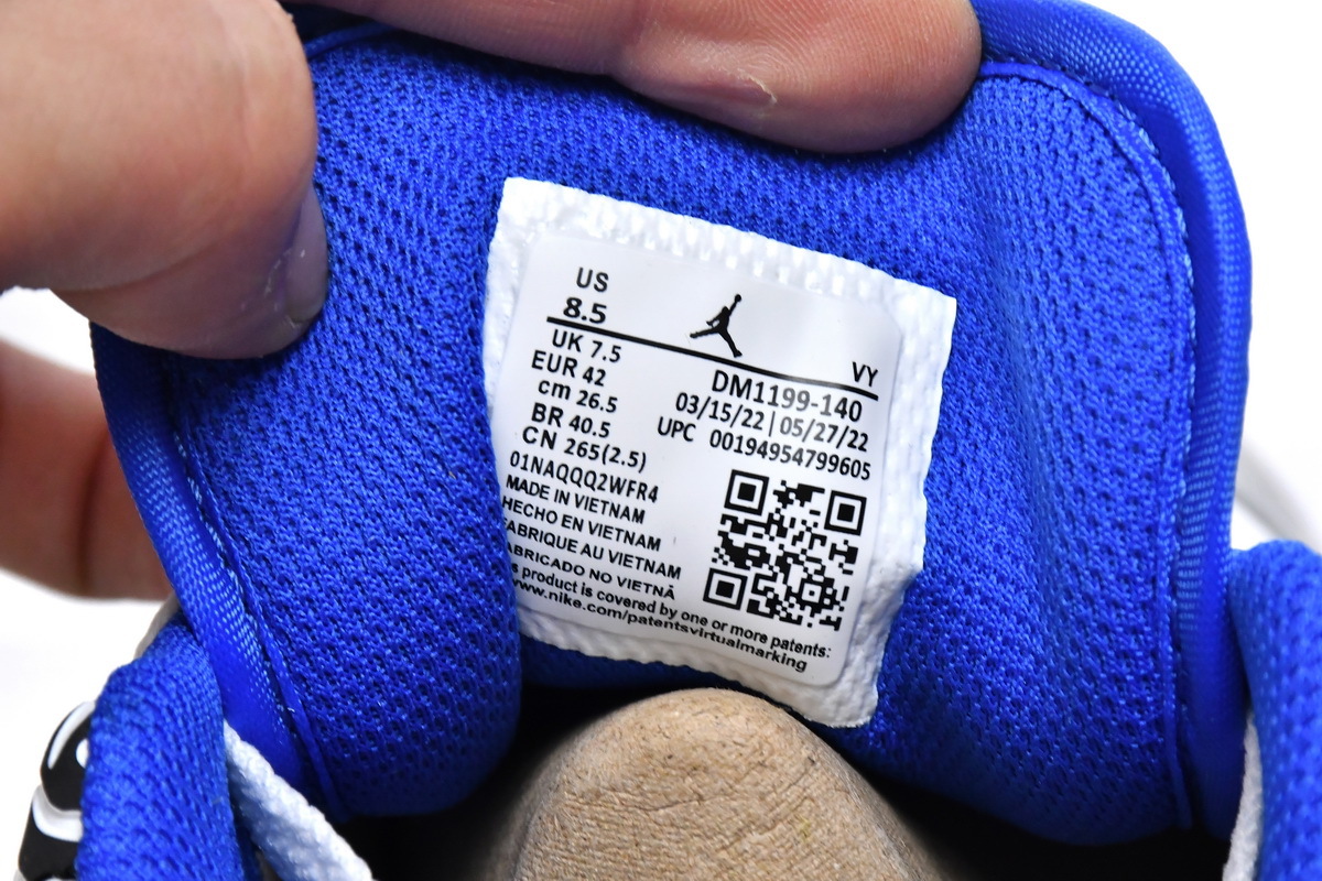    Pkgod Air Jordan 1 Low SE True Blue