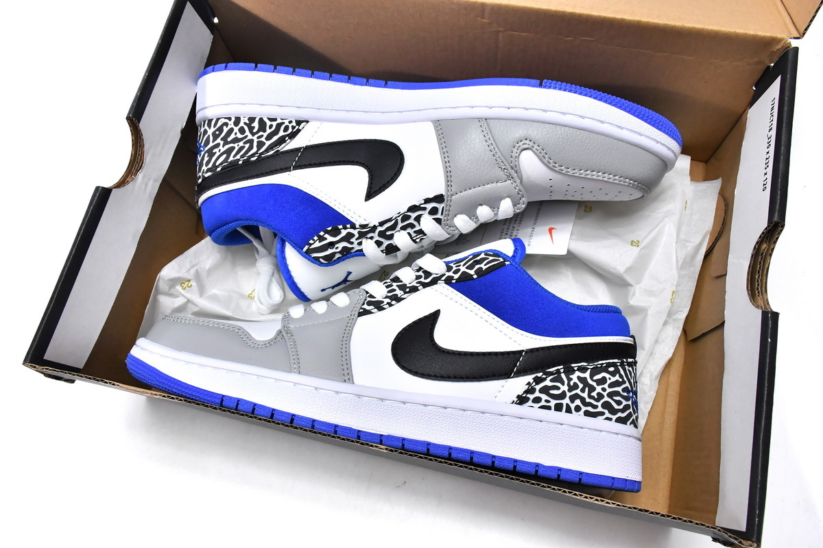    Pkgod Air Jordan 1 Low SE True Blue