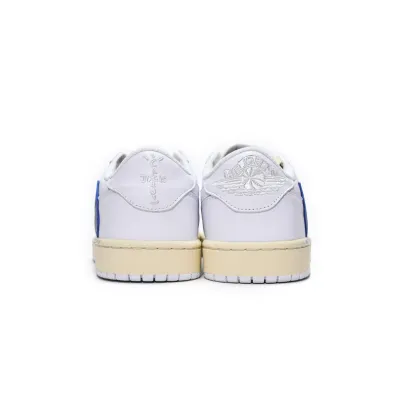 Pkgod Air Jordan 1 Low White Blue x Travis Scott 02