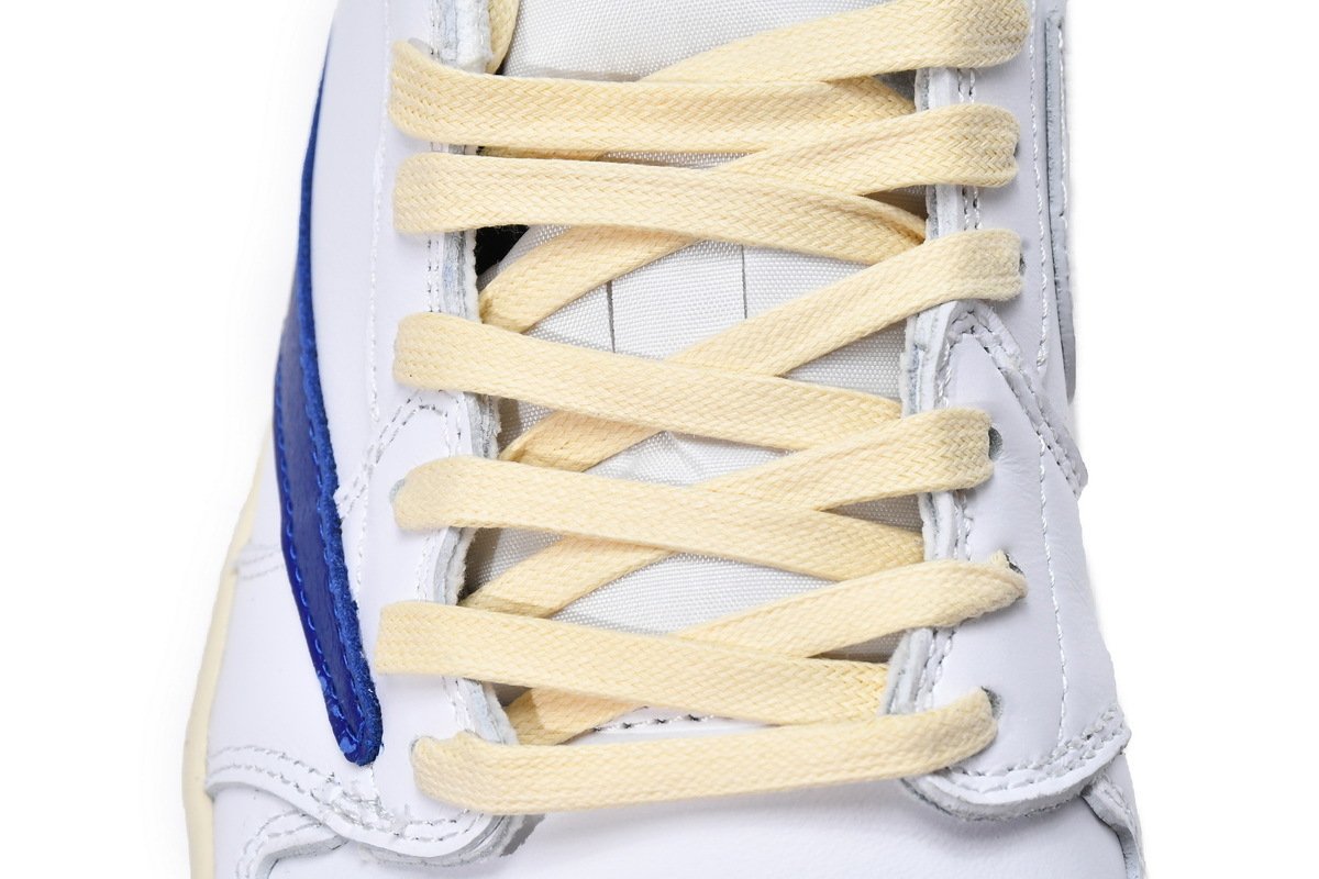     Air Jordan 1 Low White Blue x Travis Scott