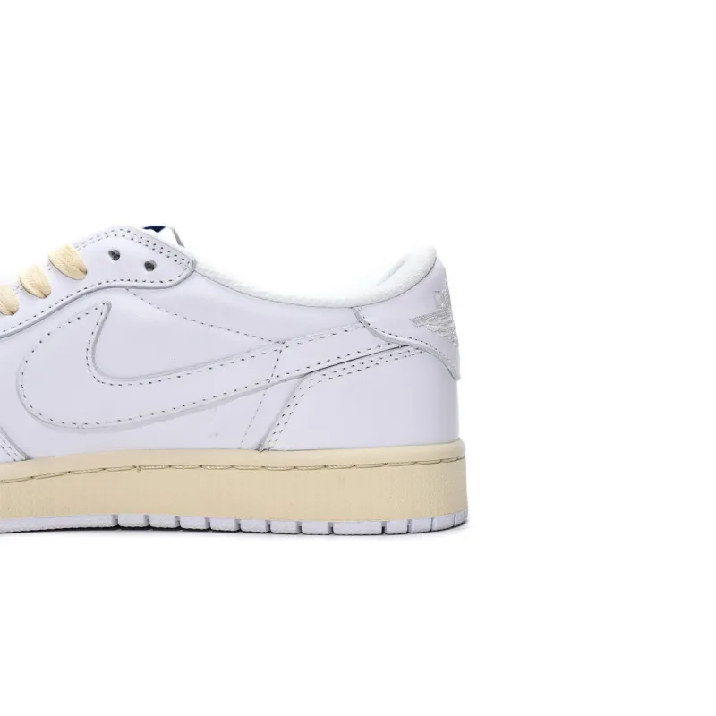 Pkgod Air Jordan 1 Low White Blue x Travis Scott