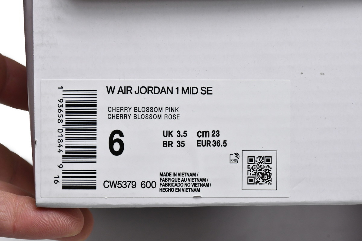 Pkgod Air Jordan 1 Mid Digital Pink