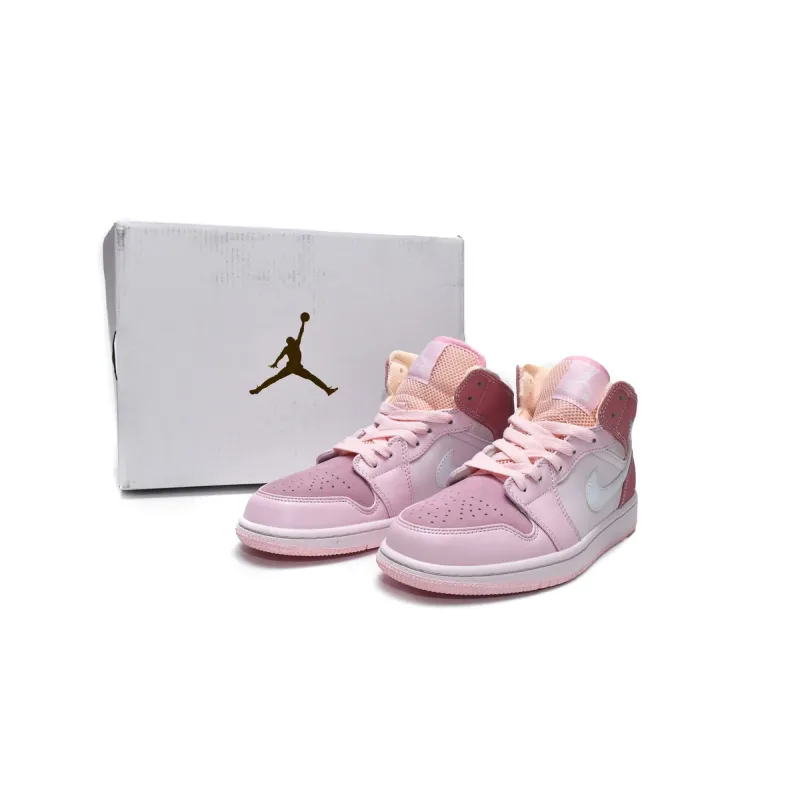Pkgod Air Jordan 1 Mid Digital Pink