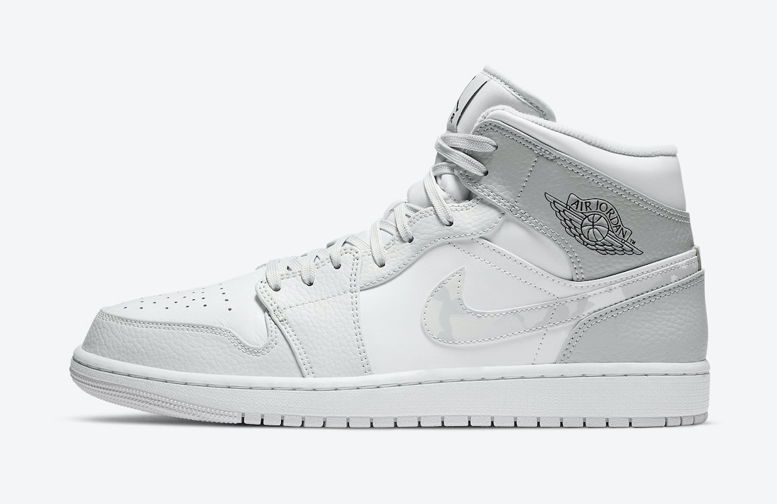 Pkgod Air Jordan 1 Mid Grey Camo