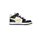 Pkgod Air Jordan 1 Mid PS Black Gold（Kids）