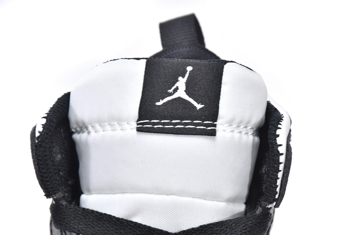 Pkgod Air Jordan 1 Mid PS Black Gym Red(Kids)