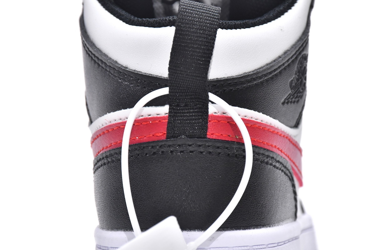 Pkgod Air Jordan 1 Mid PS Black Gym Red(Kids)
