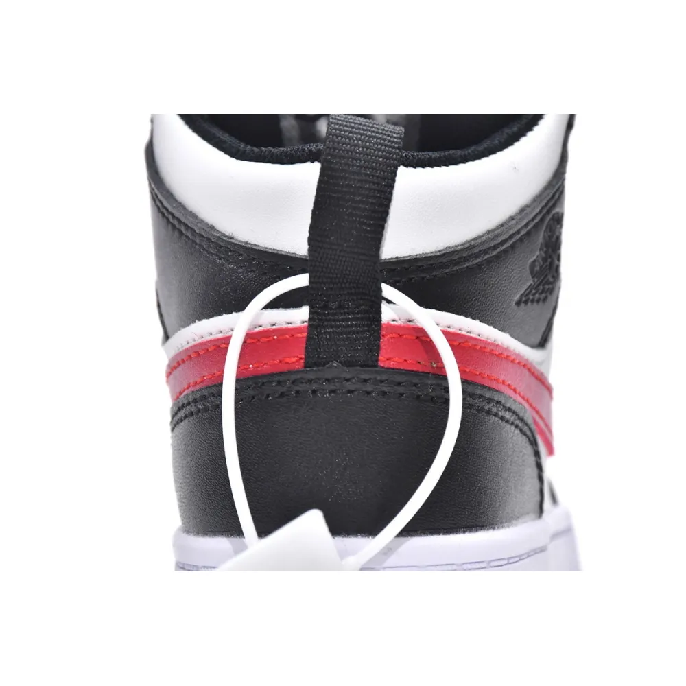 Pkgod Air Jordan 1 Mid PS Black Gym Red(Kids)