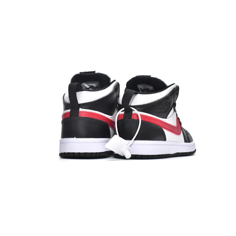 Pkgod Air Jordan 1 Mid PS Black Gym Red(Kids)