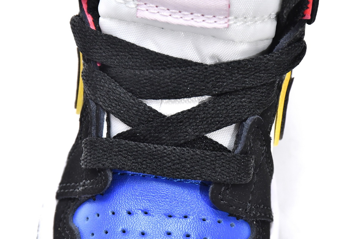 Pkgod Air Jordan 1 Mid PS Lakers Top 3(Kids)