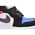 Pkgod Air Jordan 1 Mid PS Lakers Top 3(Kids)