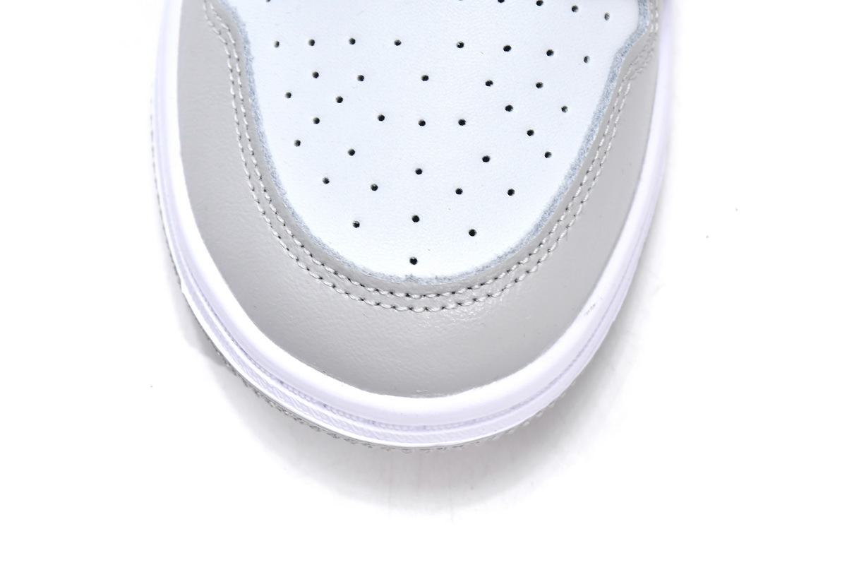 Pkgod Air Jordan 1 Mid PS Light Smoke Grey（Kids）