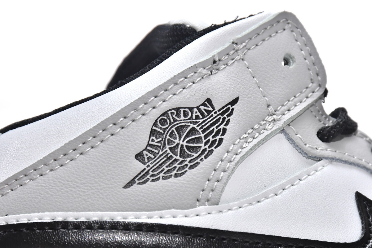 Pkgod Air Jordan 1 Mid PS Light Smoke Grey（Kids）