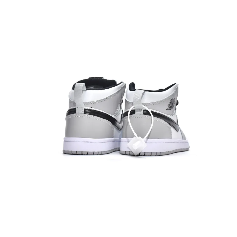 Pkgod Air Jordan 1 Mid PS Light Smoke Grey（Kids）