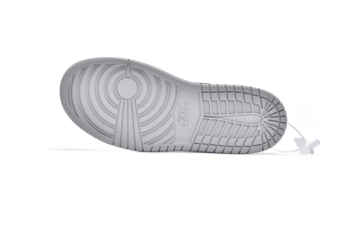 Pkgod Air Jordan 1 Mid PS Light Smoke Grey（Kids）
