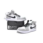 Pkgod Air Jordan 1 Mid PS Light Smoke Grey（Kids）