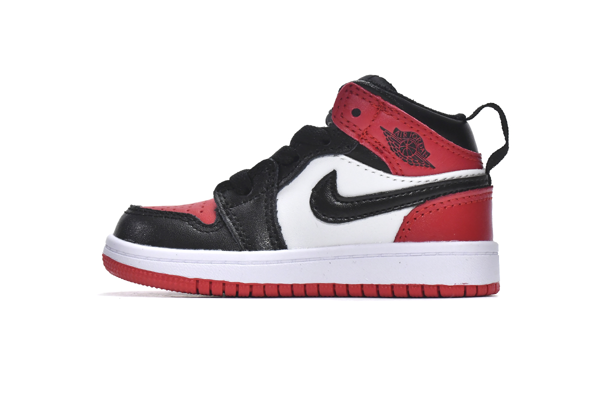 Pkgod Air Jordan 1 Mid PS Noble Red（kids）