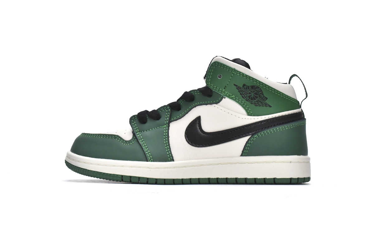 Pkgod Air Jordan 1 Mid PS Pine Green（Kids）